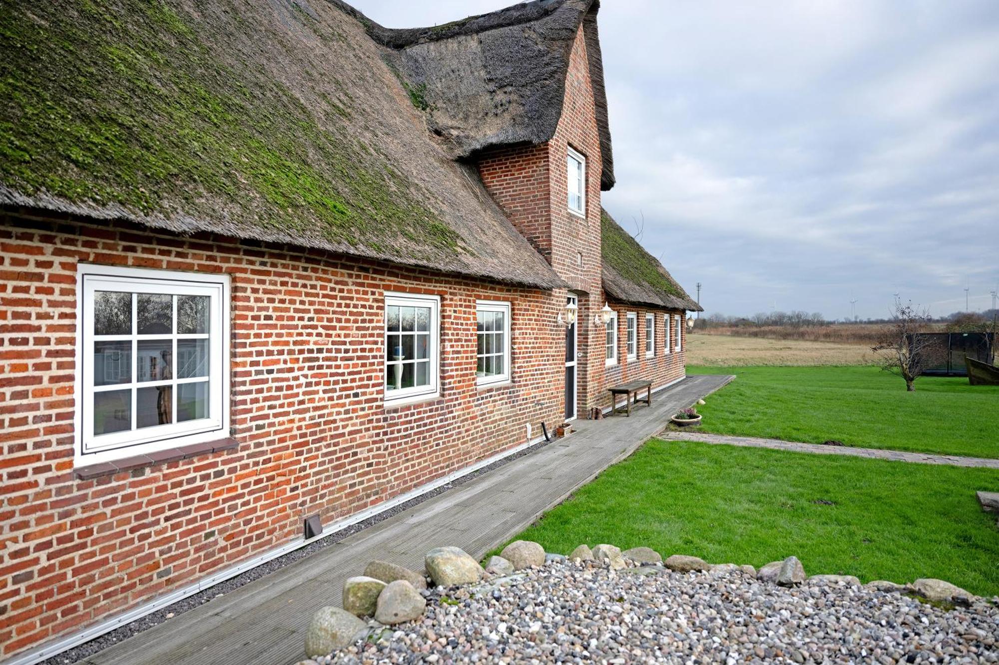 Deichhaus Bullerbue Dagebuell Villa Exterior photo