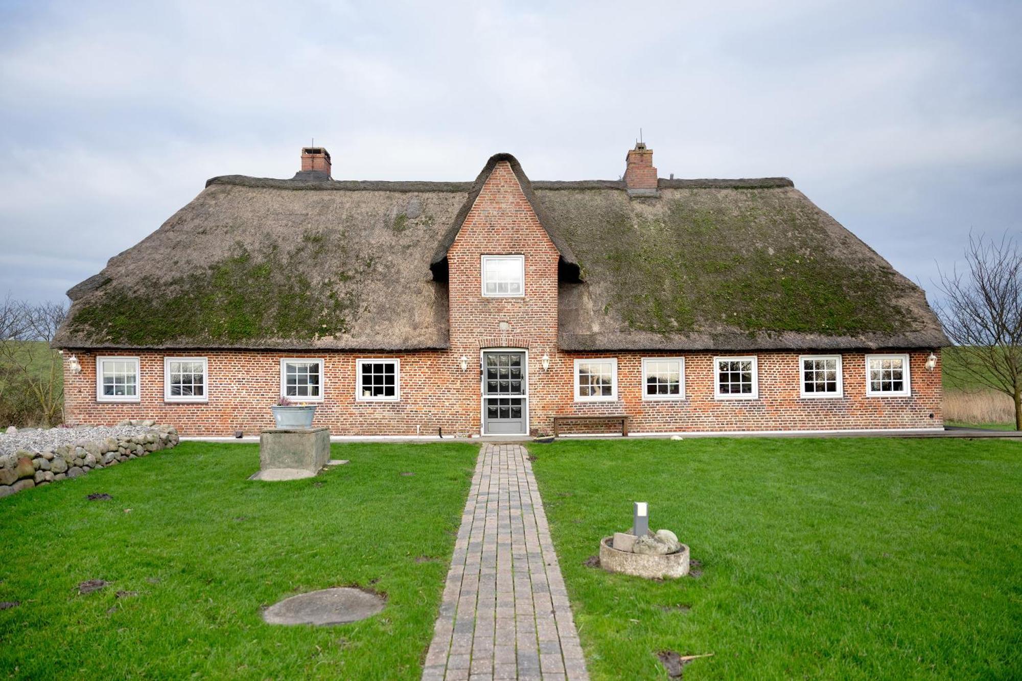 Deichhaus Bullerbue Dagebuell Villa Exterior photo
